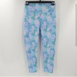Lilly Pulitzer Luxletic Large Weekender High Rise full length Leggings UPF 50+